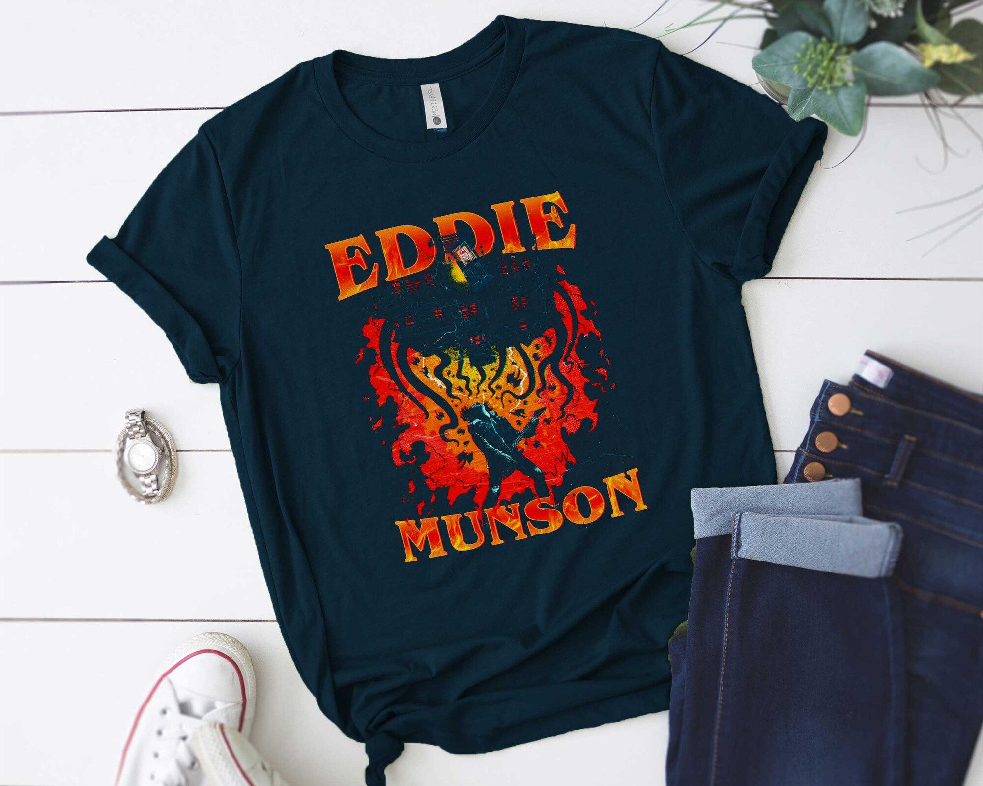 Discover Vintage Eddie Munson Shirt, Metal Dude Eddie Shirt, Eddie Munson Stranger Things Shirt, Steve Harrington Shirt, Joseph Quinn Shirt