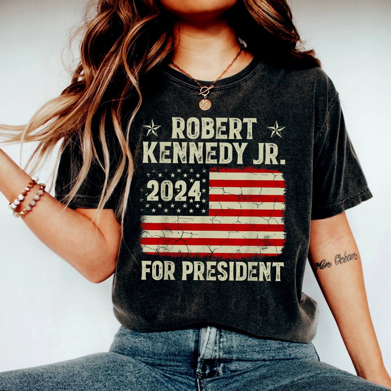 Kennedy 2024 Shirt RFK JR for President 2024 Merch RFK 2024 Etsy