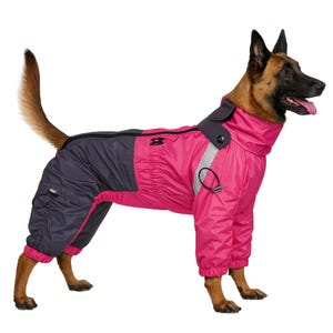 Mono Sirko Rain para perra, chaqueta impermeable, impermeable, ropa para perros pequeños, medianos y grandes imagen 1