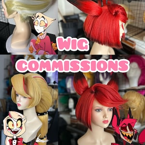 Hazbin hotel wig - Etsy 日本