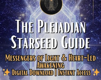 Pleiadian Starseed Guide PDF – Light Codes, Soul Mission & Activation Ritual | Starseed Awakening Download