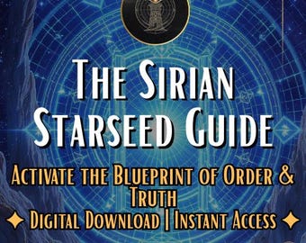 Sirian Starseed Guide PDF, Galactic Starseed Blueprint, Light Code, Soul Mission, Gridkeeper Ritual
