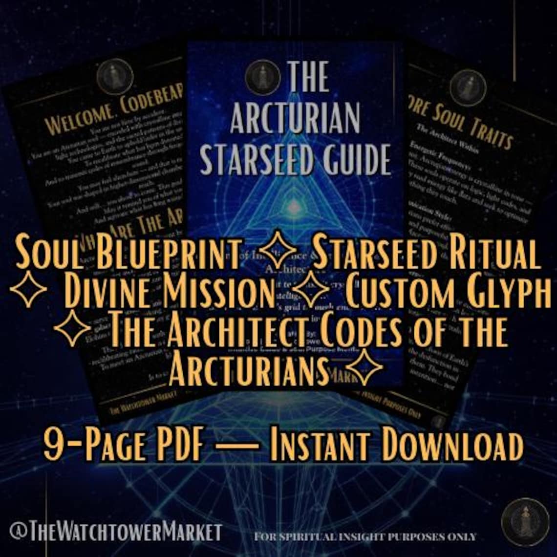 Arcturian Starseed Guide: Soul Mission & Light Activation (PDF Download ...