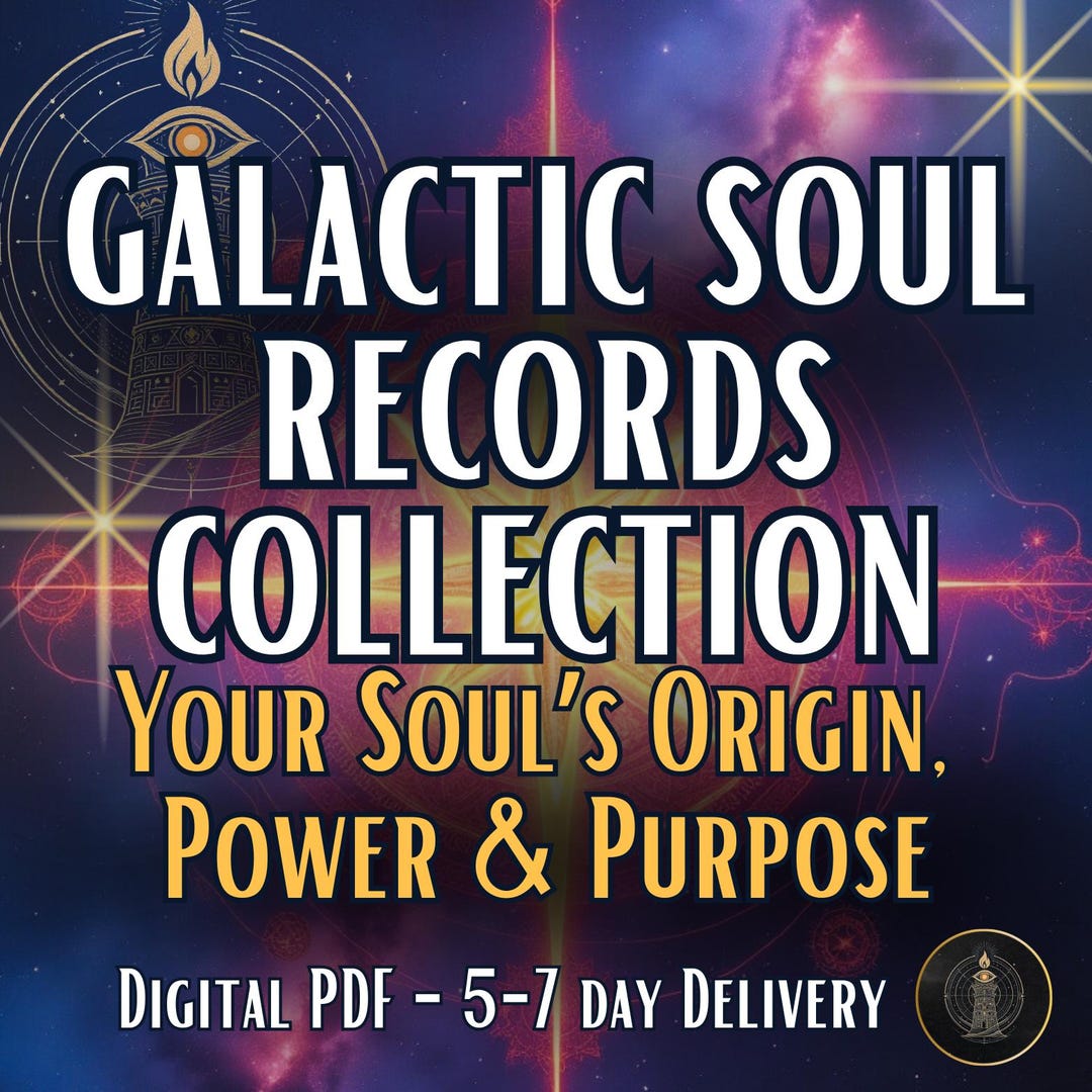 Personalized Akashic Records Codex Bundle: Galactic Soul History (PDF ...