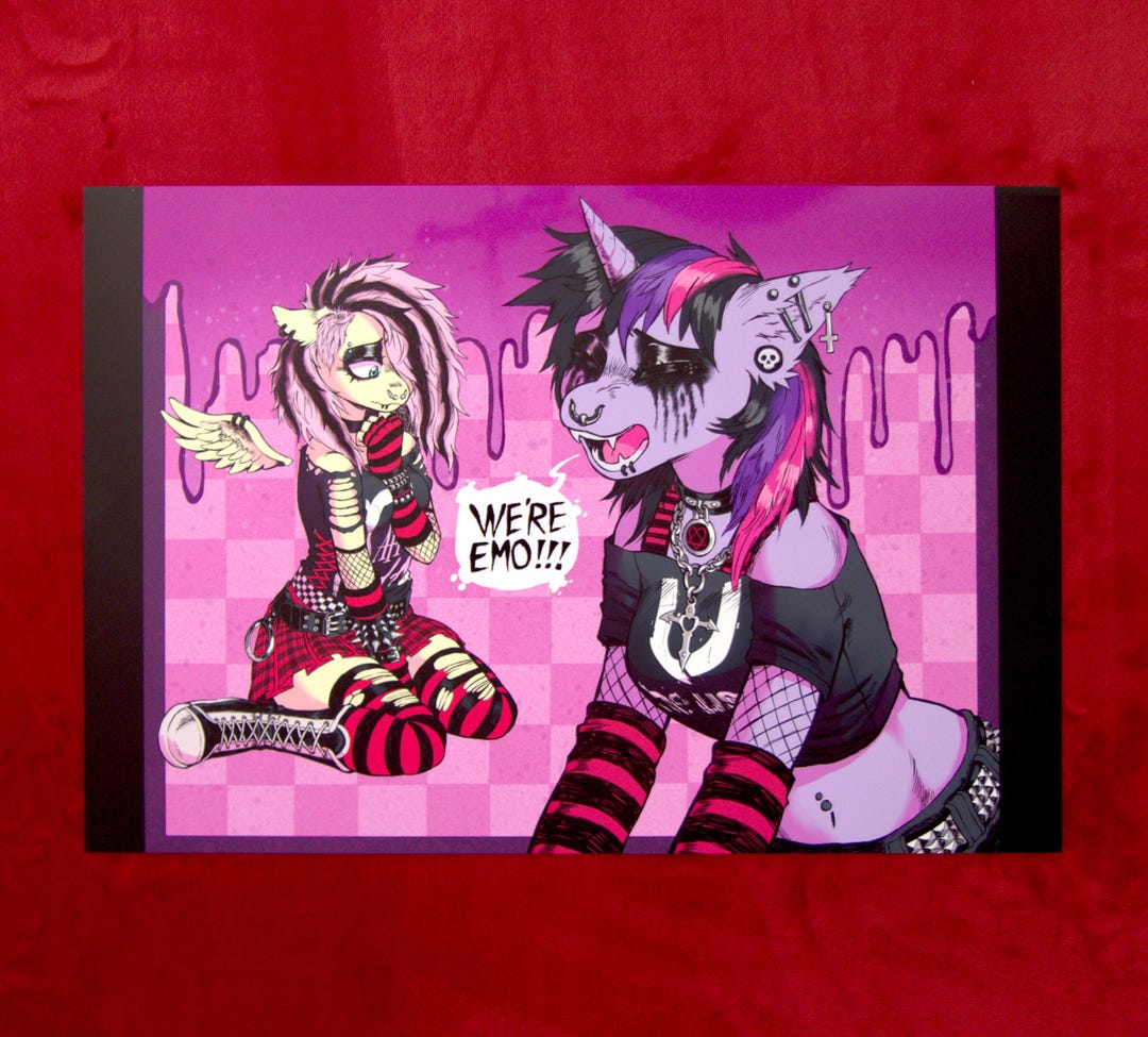 We're Emo!!! MLP Poster - 13