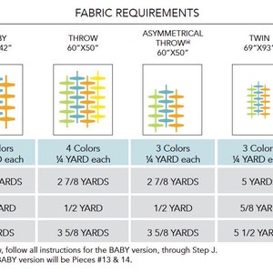 Quilt Pattern Freja PDF Quilt Pattern Mid-Century Modern image 2