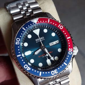 Seiko diver pepsi - Etsy 日本