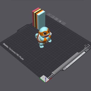 Teenage Mutant Ninja Squirtles - Precolored 3MF/STL File for FDM printers - SLA compatible