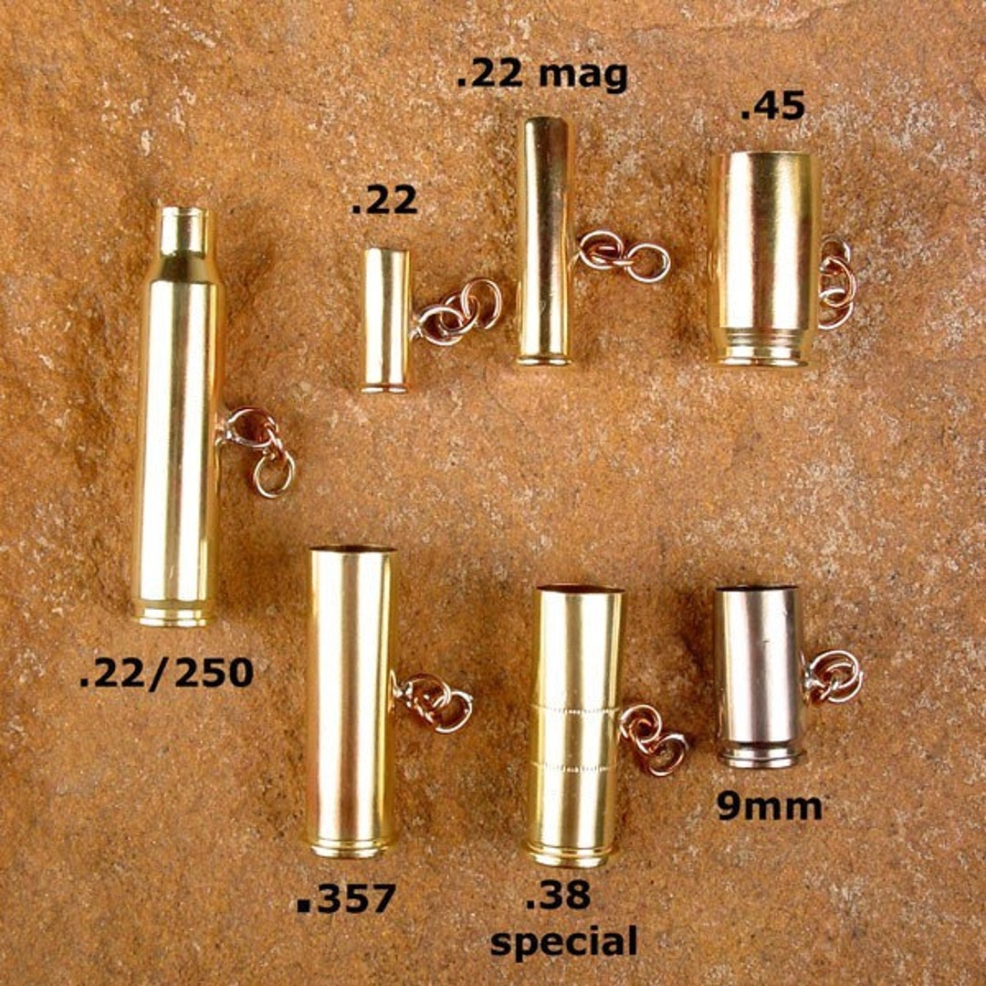 Bullet Shell Casing Buttons Size .22 Regular Etsy