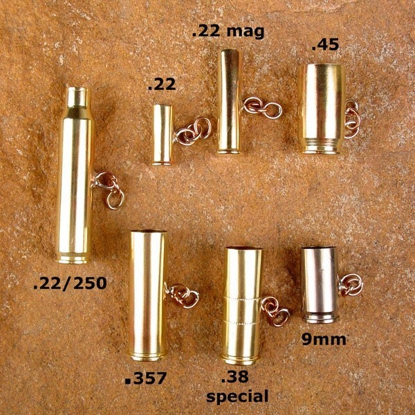 Bullet Shell Casing Buttons Size .22 Regular -  UK