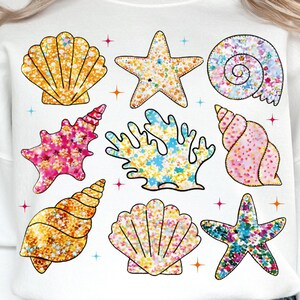 Wildflower Seashell Clam Summer Png, Summer Vibes Png, Floral Summer Png, Summer Beach Png, Wildflower Summer Design, Summer Vacation Png