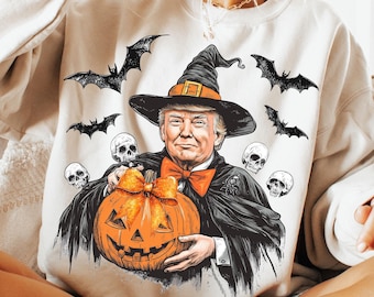 Trump Halloween Png, Girly Funny Halloween png, Halloween Png, Retro Halloween Png, Spooky Trump Png, Trendy Halloween Png, Trump Png