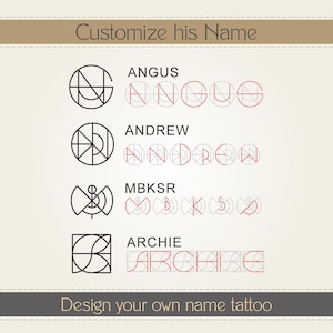 Custom Name Logo for Tattoo, Personalized Logo Tattoo, Mother&#39;s Day Gift, Personalized Tattoo, Letter Logo,Familiy Specific Name Logo