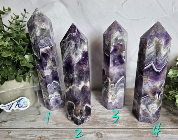 Chevron Amethyst Tower