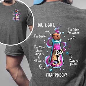 That Poison Shirt, Kuzco poison shirt, funny Yzma tee, Emperor’s New Groove shirt, Disney cartoon shirt, Krunk Yzma, Retro Disney Kuzco Tee