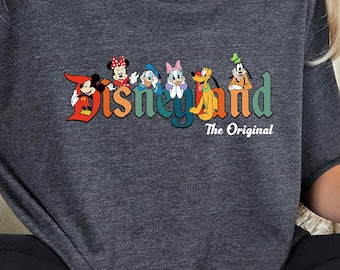 Disneyland The Original T-Shirts, Mickey and Friends Shirts, Disneyland Shirt, Disney Family Shirt, Disney Sweatshirt, Mickey Disneyland Tee