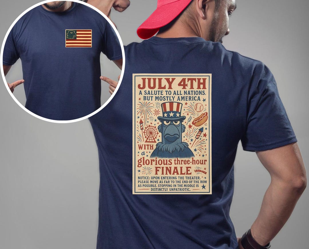 But Mostly America Shirt, Patriotic Sam the Eagle July 4th Fireworks Celebration Shirt, 4t