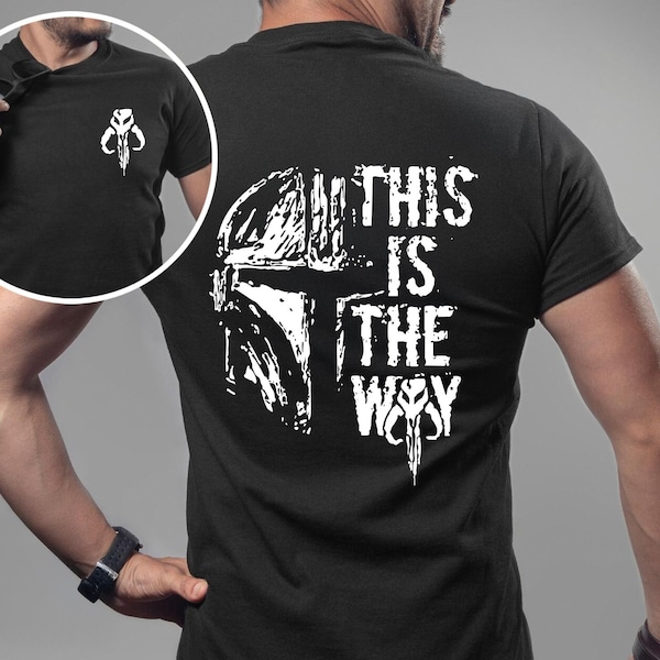 Star Wars This Is The Way T-Shirts, This is the Way Shirts, Star Wars Shirts,  Mandalorian Shirts, Star Wars Disney Shirts, Disney Shirt