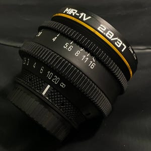 Mir 1b 1v 2.8/37 REHOUSE Anamorphic Black Oval Bokeh Cinemod Canon EF Mount BTF
