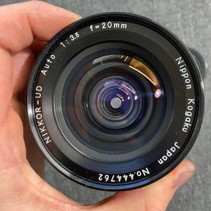 Canon EF Nikkor 20mm f3.5 Wide Angle  BTF Lens Standard  Cinemod lens