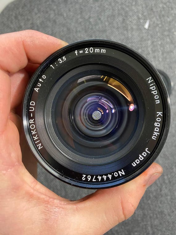 Canon EF Nikkor 20mm Wide Angle BTF Lens Standard Cinemod lens