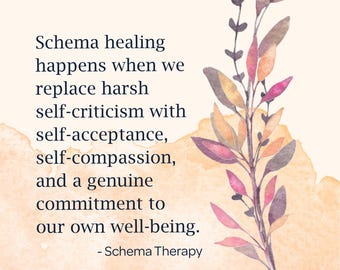 Schema Therapy Digital Download for Counseling Room. Psychology clinics and Therapy Office Decor