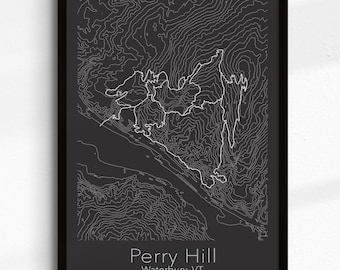 Benutzerdefinierte Pen Plott Mountainbike Landkarte Art