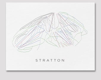 Minimalist Ski Trails