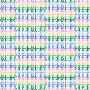 Pickleball Playtime - Pickleballer - Cotton Fabric - by Paintbrush Studio Fabrics PSF120-25084
