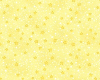 FLANNEL Yellow Stars Comfy Flannel by A.E. Nathan Company - NATCFP9831-44