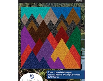 Mountains Quilt Pattern SWG067 by Swirly Girls