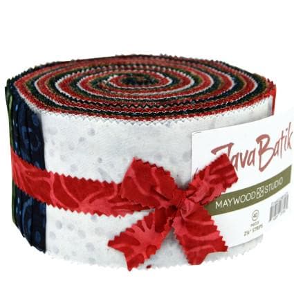 Java Batik Christmas Jelly Roll Strips by Maywood Studio - Etsy