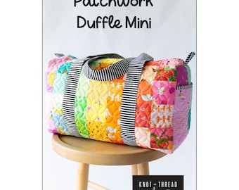 Patchwork Mini Duffle Bag Pattern