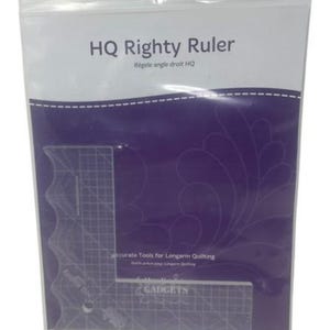 Handi Quilter Matchstick Ruler 6&quot; x 1.8&quot; - HQ Matchstick Ruler HG00475 - Quilting Ruler - Longarm Ruler