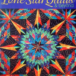 Lone Star Quilts Softcover Book - by Jan Krenz - Pre-Owned - Fair Condition