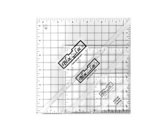 Bloc Loc - Half-square Triangle Ruler Set #8 2-1/2
