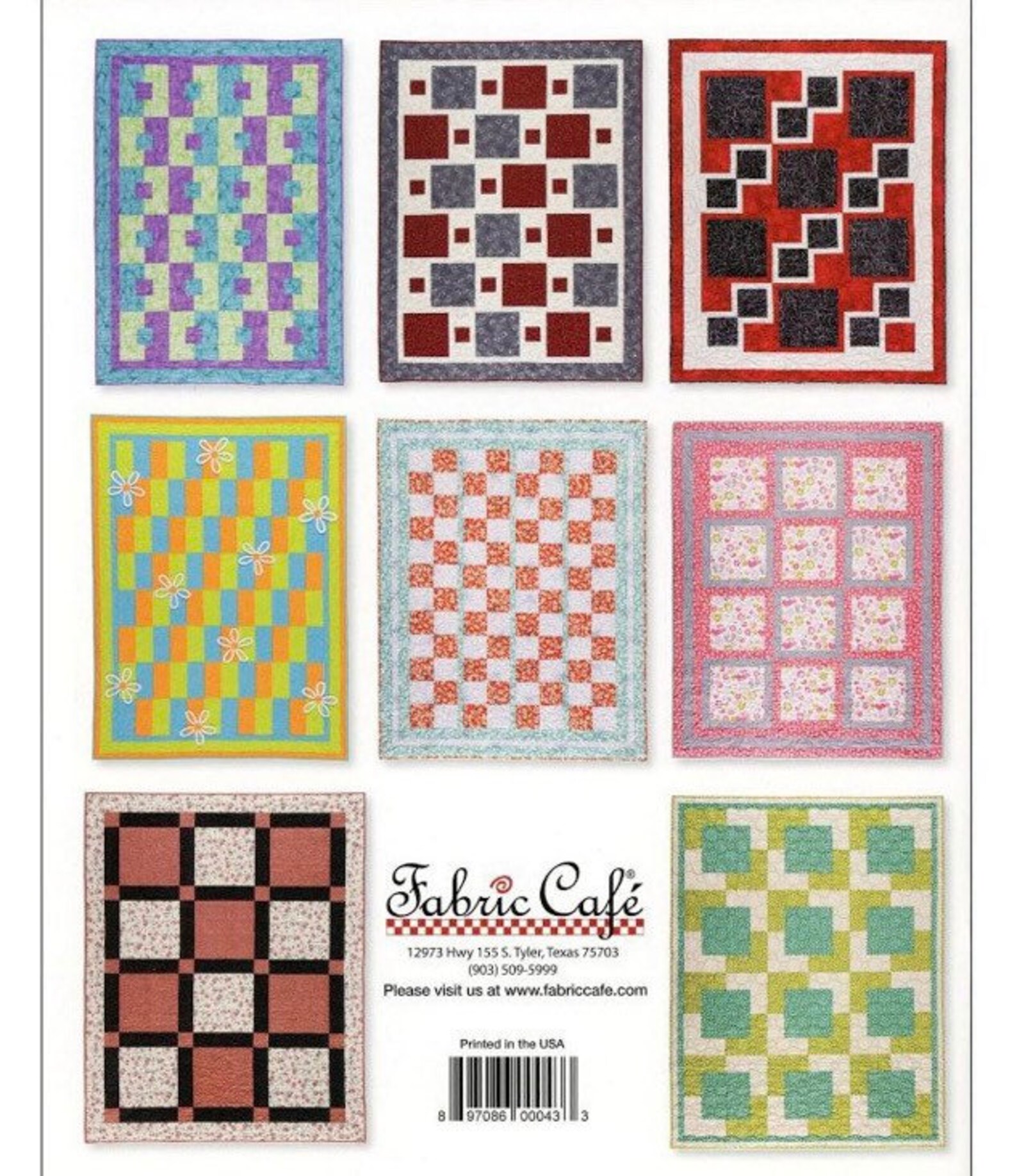 Easy Peasy 3yard Quilts Pattern Book by Donna Robertson Eight Etsy