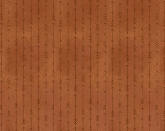 The Mountains Are Calling FLANNEL Fabric Rust Arrows by Henry Glass Designer: Janet Rae Nesbitt - HEG3135F-35