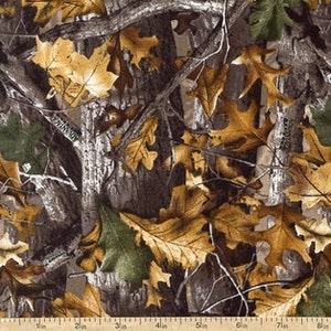 Realtree Camo Fabric - 100% Cotton Fabric - Pattern 6000