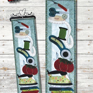Quilt Like Crazy Mini Quilt - P148 - Patch Abilities, Inc. - 6&quot; x 22&quot;