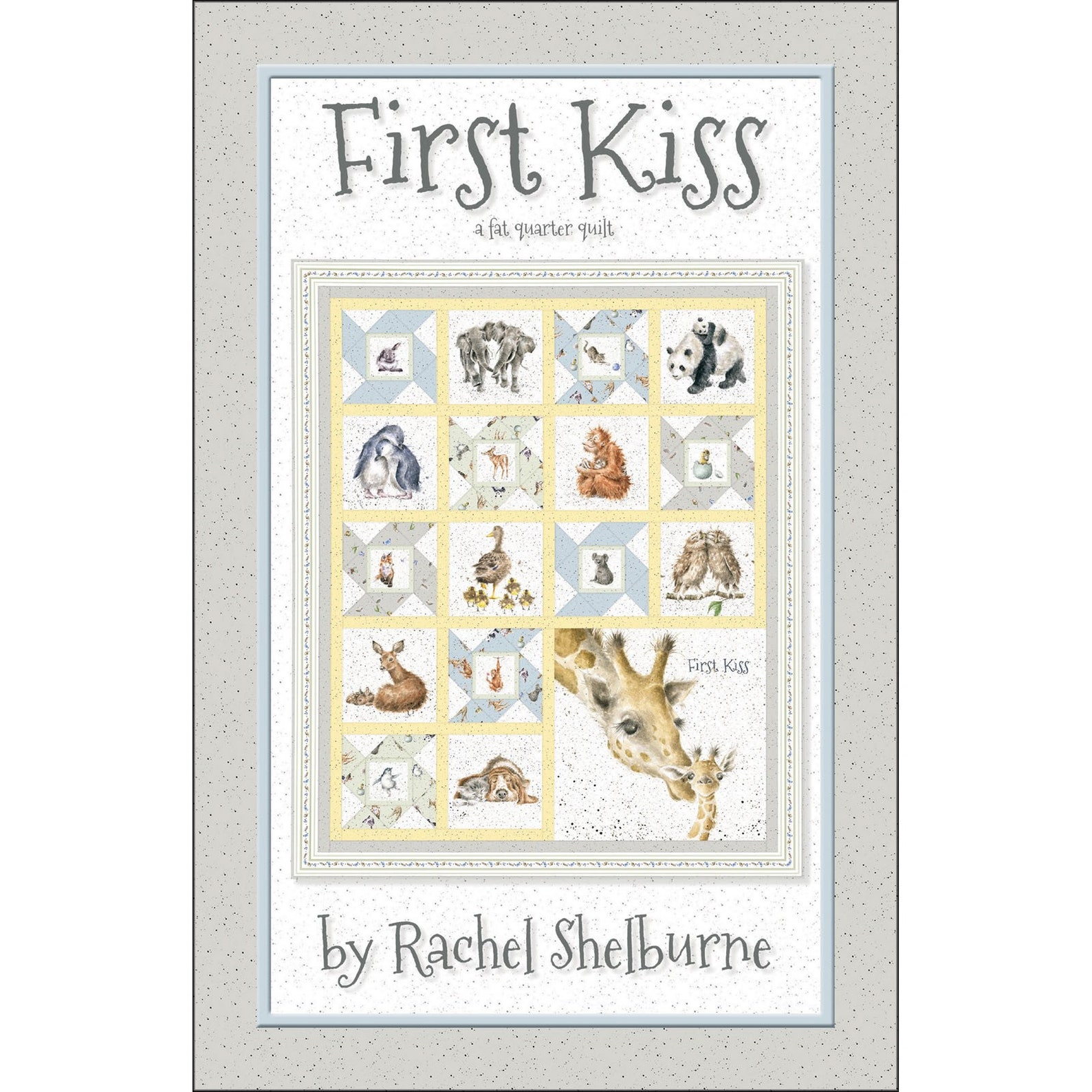 First Kiss Quilt PATTERN by Rachel Shelbourn Needling Inc. Etsy
