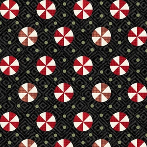 Snowdays Christmas Flannel Fabric by Maywood Studio - Peppermint - F9936 JK