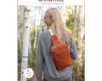 Sandhill Sling Bag-patroon van Noodlehead-ontwerper Anna Graham