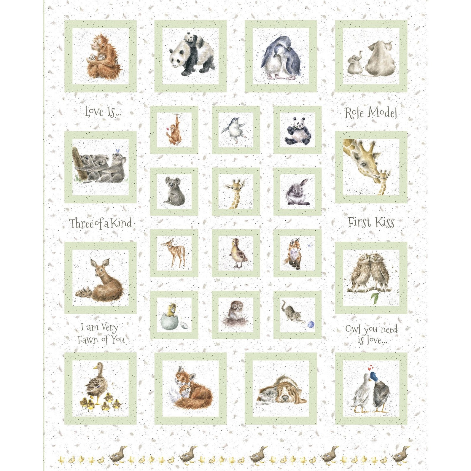 First Kiss Quilt PATTERN by Rachel Shelbourn Needling Inc. Etsy