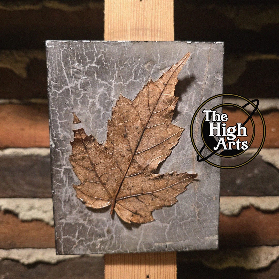 Very Small Leaf Art - Etsy
