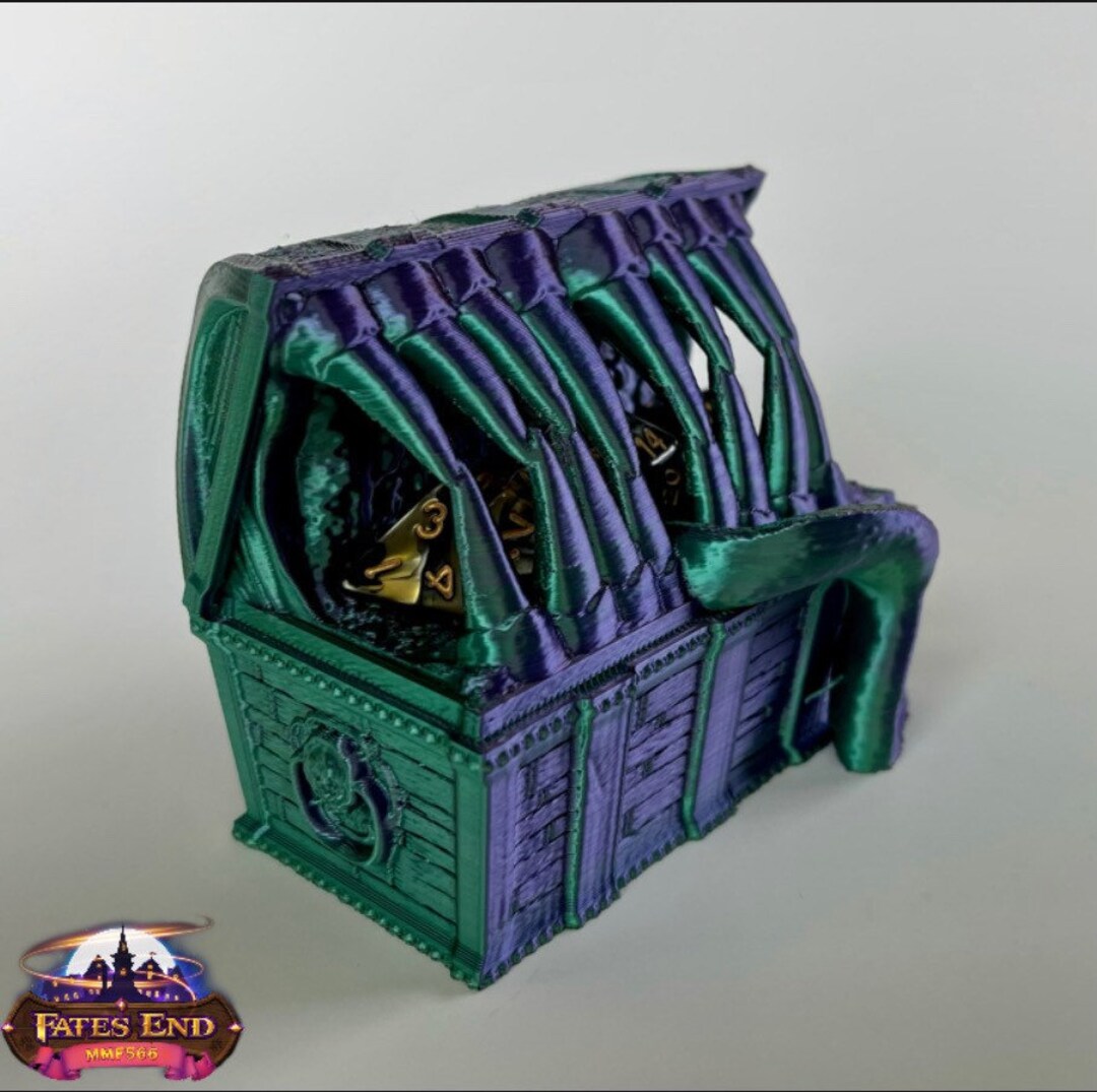 Fates End Mimic Dice Jail Tabletop Gaming Dungeons and Dragons Dnd D&D