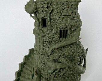 Fates End Centaur Dice Tower | Tabletop Gaming | Dungeons and Dragons | Medieval Tower| DnD | D&D