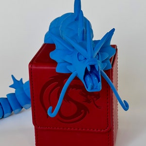 Articulated Gyarados 3D Printed Flexible Dragon