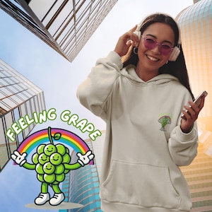 Hoodie- Feeling Grape (Great)