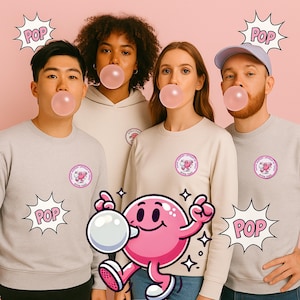 Sweter- Proud Airhead (Bubble Gum)
